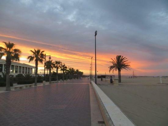 Beach Valencia Luxury A40-35 Apartment With Terrace And Sea Views エクステリア 写真